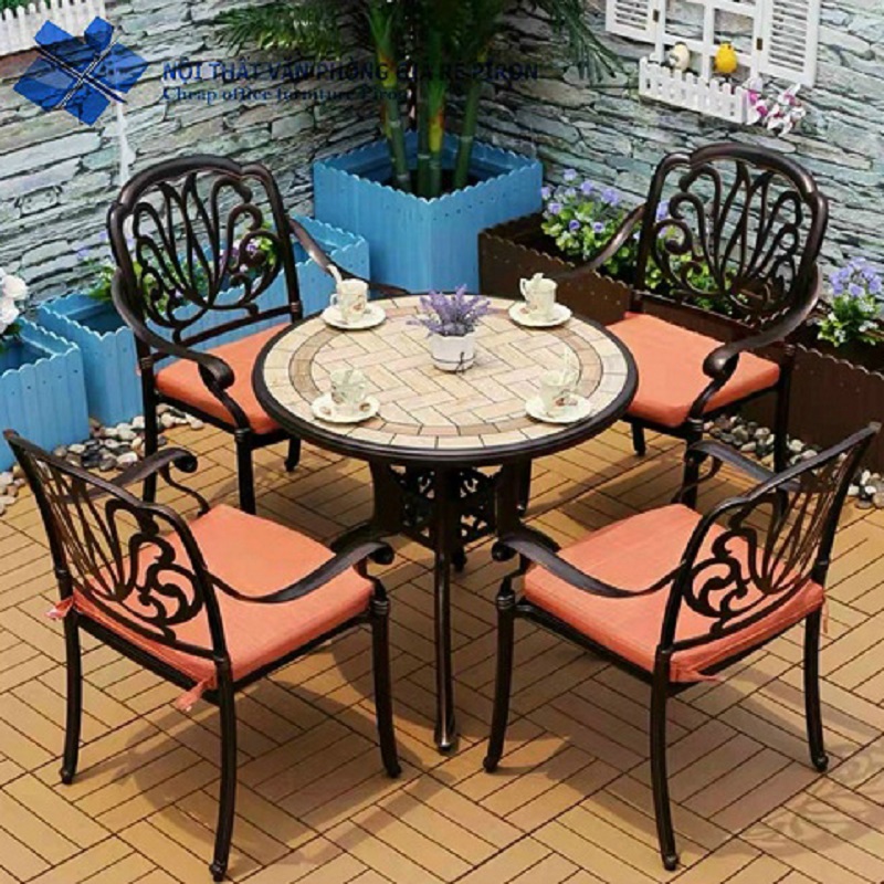 Bộ bàn ghế sân vườn OUS06